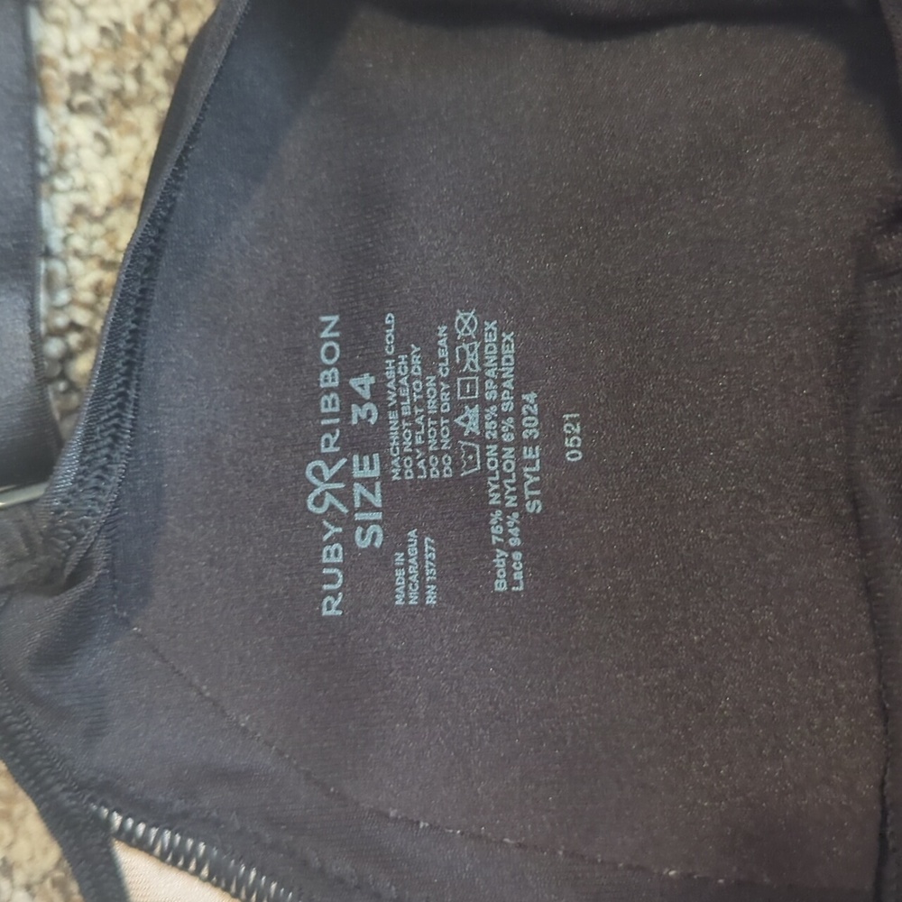 Ruby Ribbon Lace Cami - image 4